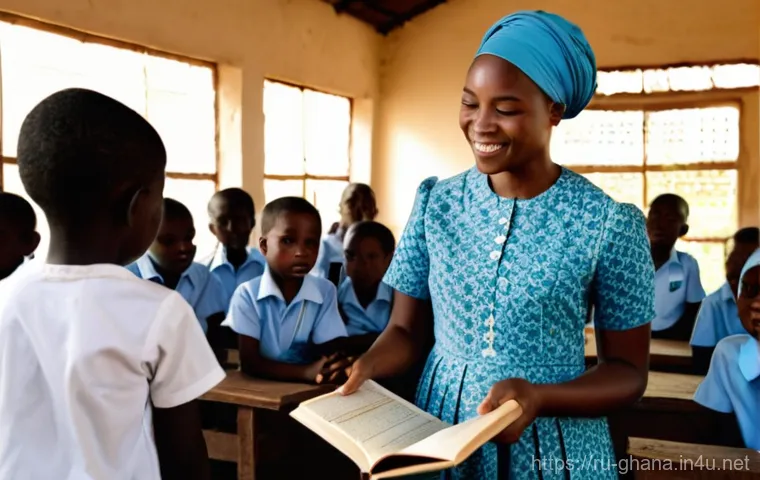 가나에서 종교의 역할과 영향 - **Prompt:** A vibrant and joyful street festival in Ghana, showcasing the harmonious celebration of ...