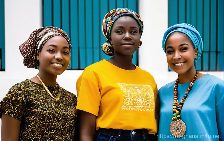 가나에서 종교의 역할과 영향 - **Prompt:** A heartwarming scene depicting a community-focused initiative in rural Ghana, run by a r...